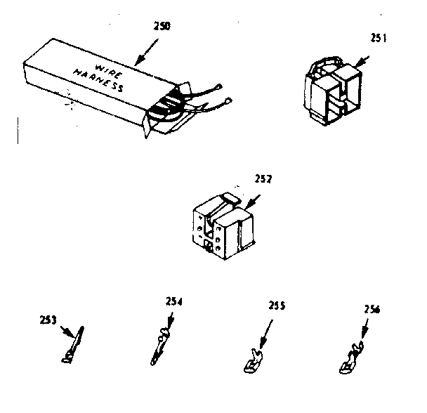 WIRE HARNESSES AND COMPONENTS