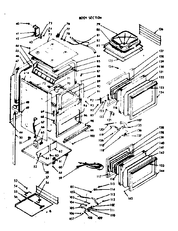 Body section