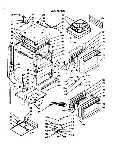 Body section