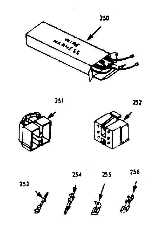Wire harnesses and components