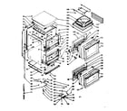 Kenmore 1034246751 body section diagram