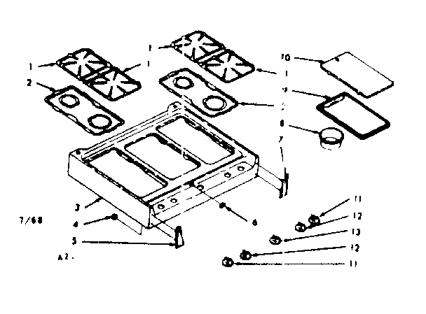 Main top section