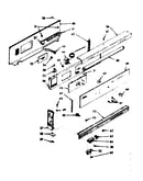 Backguard section
