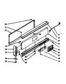 Backguard section
