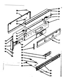 Backguard section