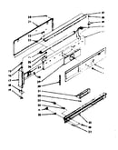 Backguard section