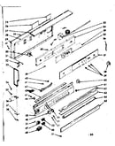 Backguard section