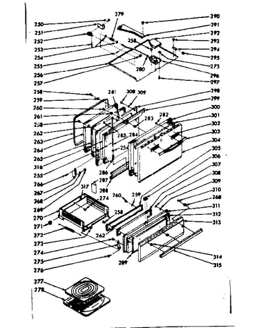 Oven & broiler doors & locking system