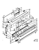 Backguard section