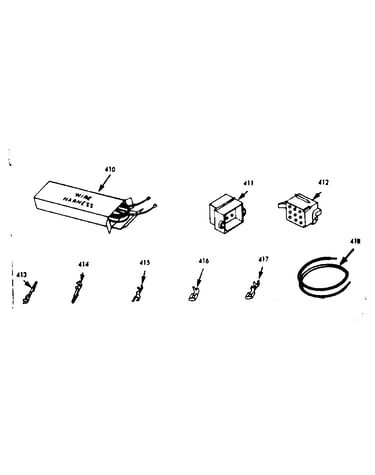 Wire harness, fixture wire lead & components