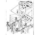 Kenmore 1037706800 burner section diagram