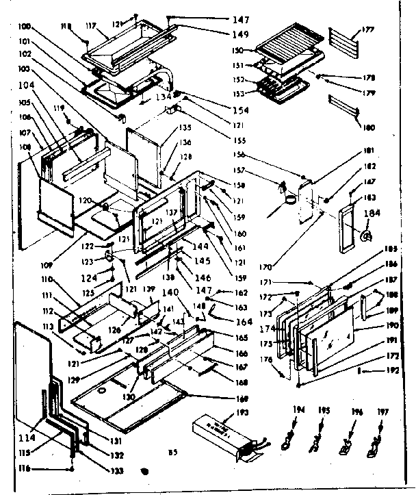 Body section