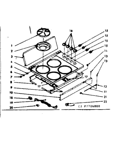 Main top section
