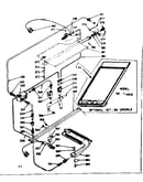 Upper & lower oven burner section
