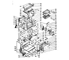 Kenmore 1037846801 upper body section diagram