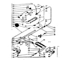 Kenmore 1037866860 upper & lowet oven burner section diagram