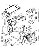 Lower oven section