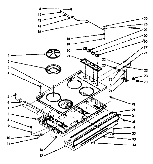 Main top section