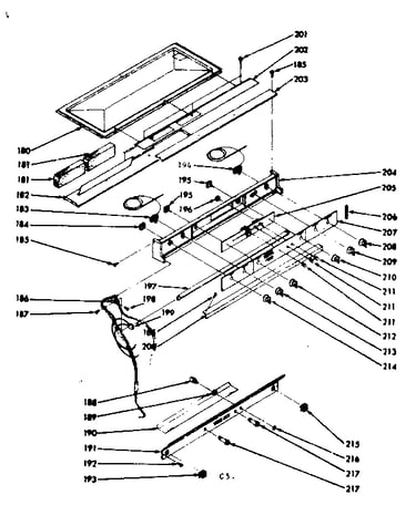 Control panel section
