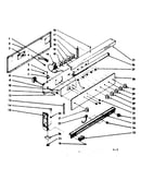 Backguard section