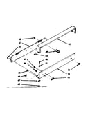 Backguard section