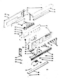 Backguard section