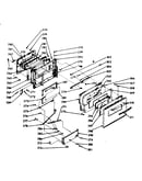 Oven door section