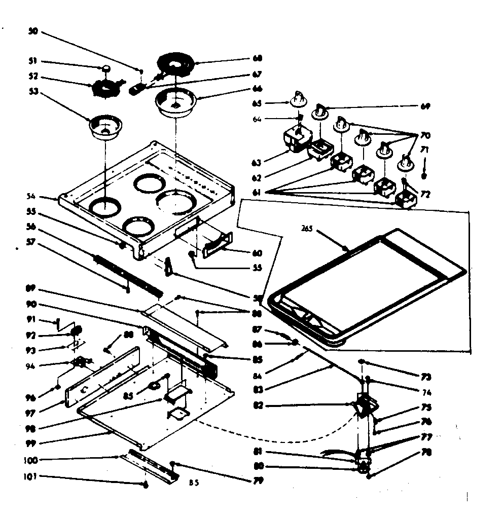Main top section