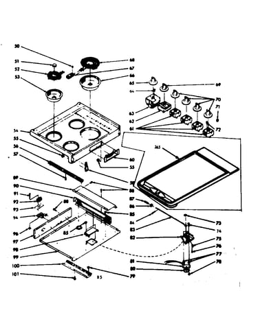 Main top section