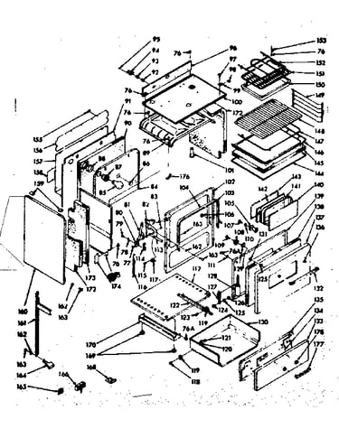 Oven section