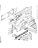 Backguard section