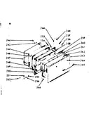 Oven door section