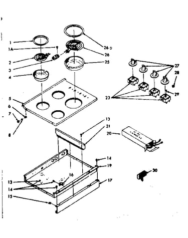 Main top section