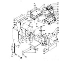Kenmore 1039806860 lower body section diagram