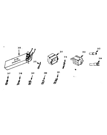 Wire harness & components