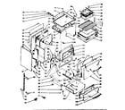 Kenmore 1039826840 lower body section diagram