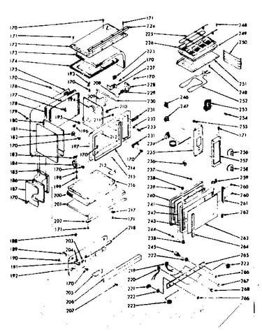 Upper body section