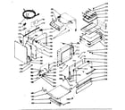 Kenmore 1039846800 lower body section diagram
