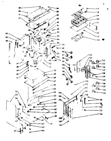 Upper body section