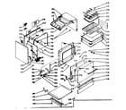 Kenmore 1039846801 lower body section diagram
