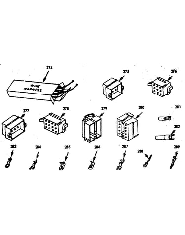 Wire harness & components