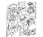 Kenmore 1039856840 lower body section diagram