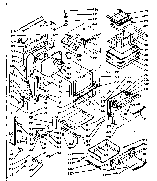 Lower body section