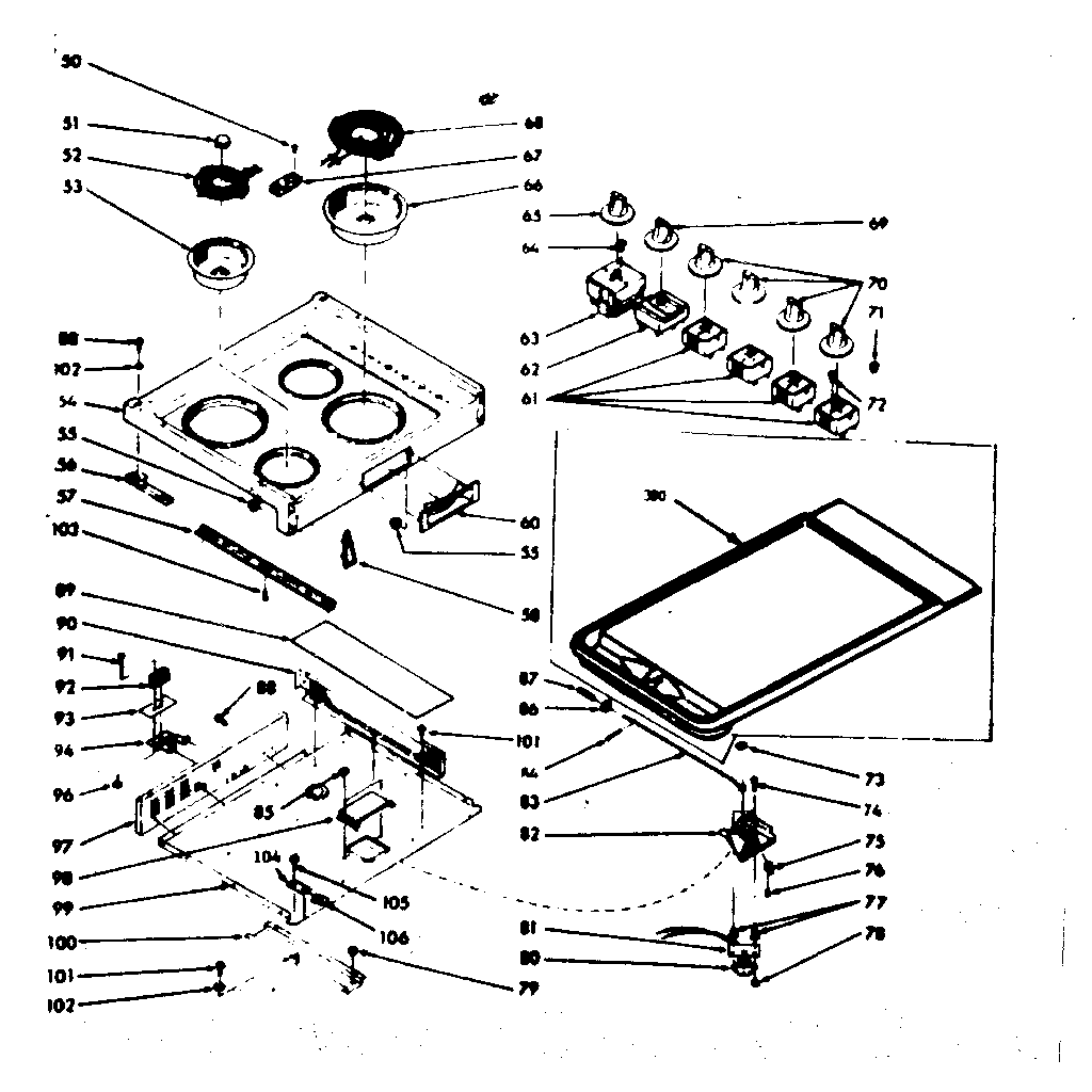 Main top section