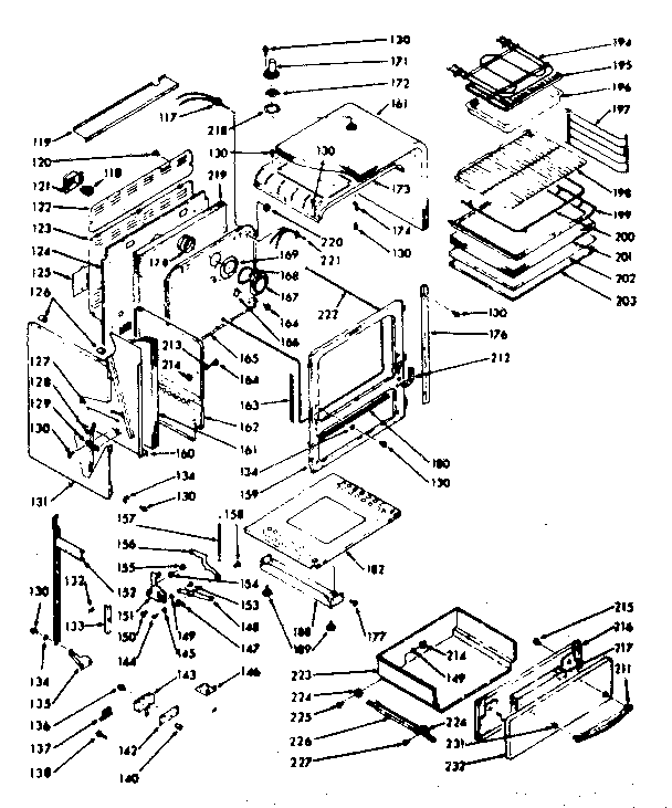 Lower body section
