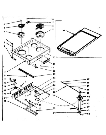 Main top section