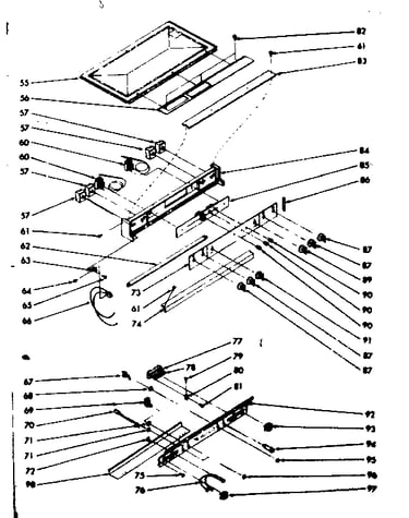 Control panel section