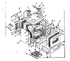 Kenmore 1199386860 body section diagram