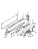 Backguard section