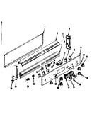 Backguard section